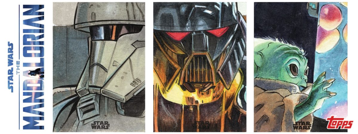 Mandalorian Season 2 Sketchcards for Topps