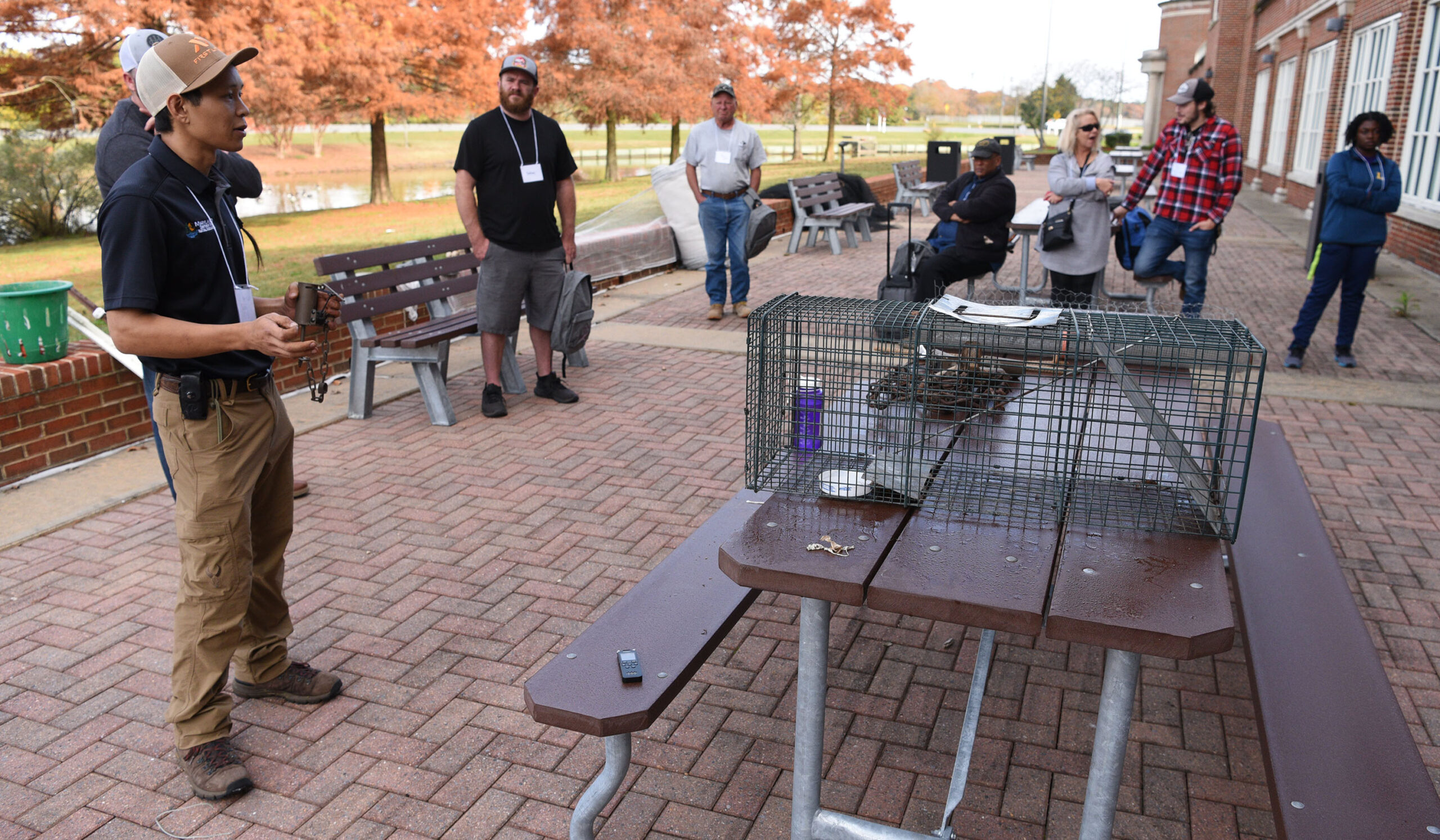 Open air exhibit at Small Farm Conference.