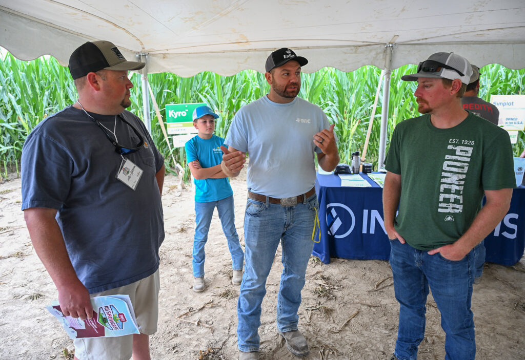 Simplot Grower Solutions crop advisor Adam Smith talks about their work at the UMES farm at the 2025 Ag Showcase.