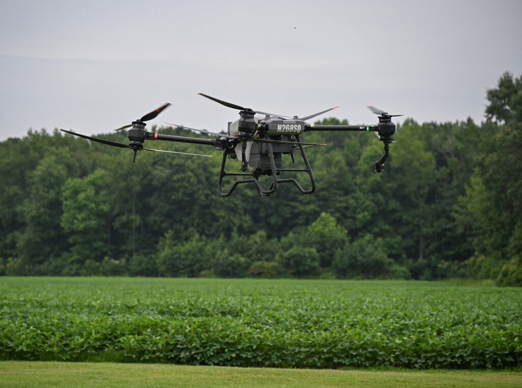 Sentinel Robotics held a drone demonstration at the 2025 Ag Showcase.