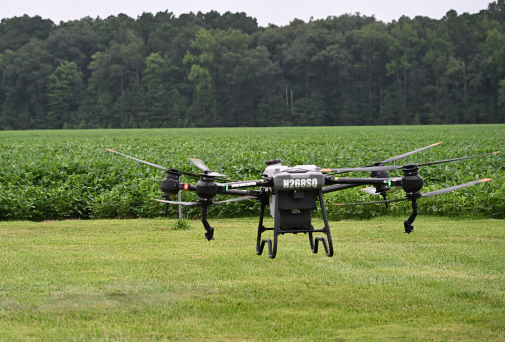 Sentinel Robotics held a drone demonstration at the 2025 Ag Showcase.