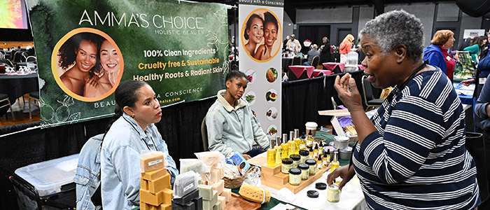 TGD-SMALLFARMS-102425-1185 Amma's Choice was one of the vendors at the 22nd annual Small Farm Conference.