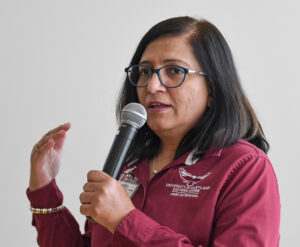 Dr. Nazia Arbab speaks at the 21st Small Farm Conference.