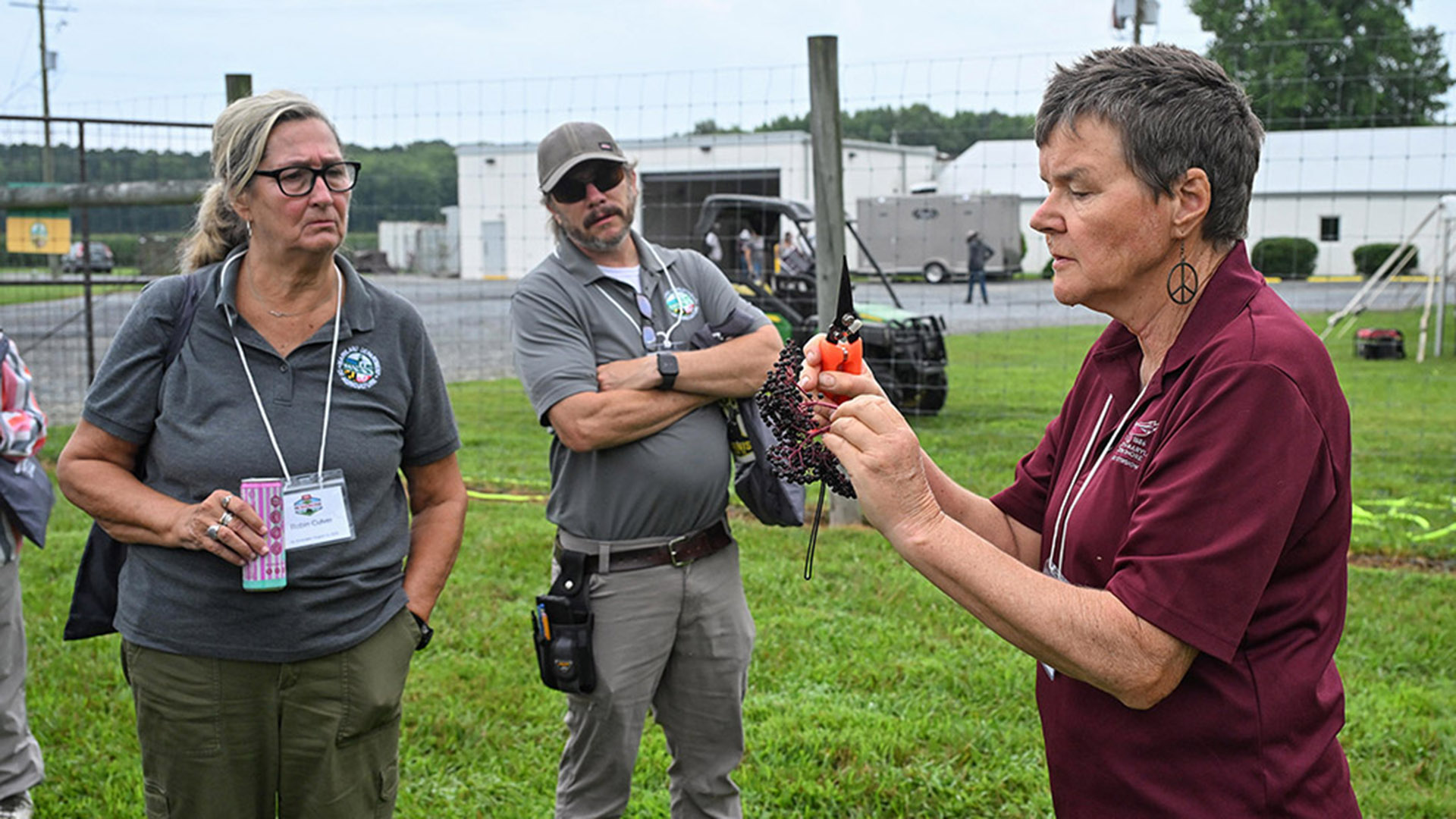 TGD-agshowcase-1132 UMES Extension herb specialist Henriette Den Ouden speaks at 2026 Ag Showcase.