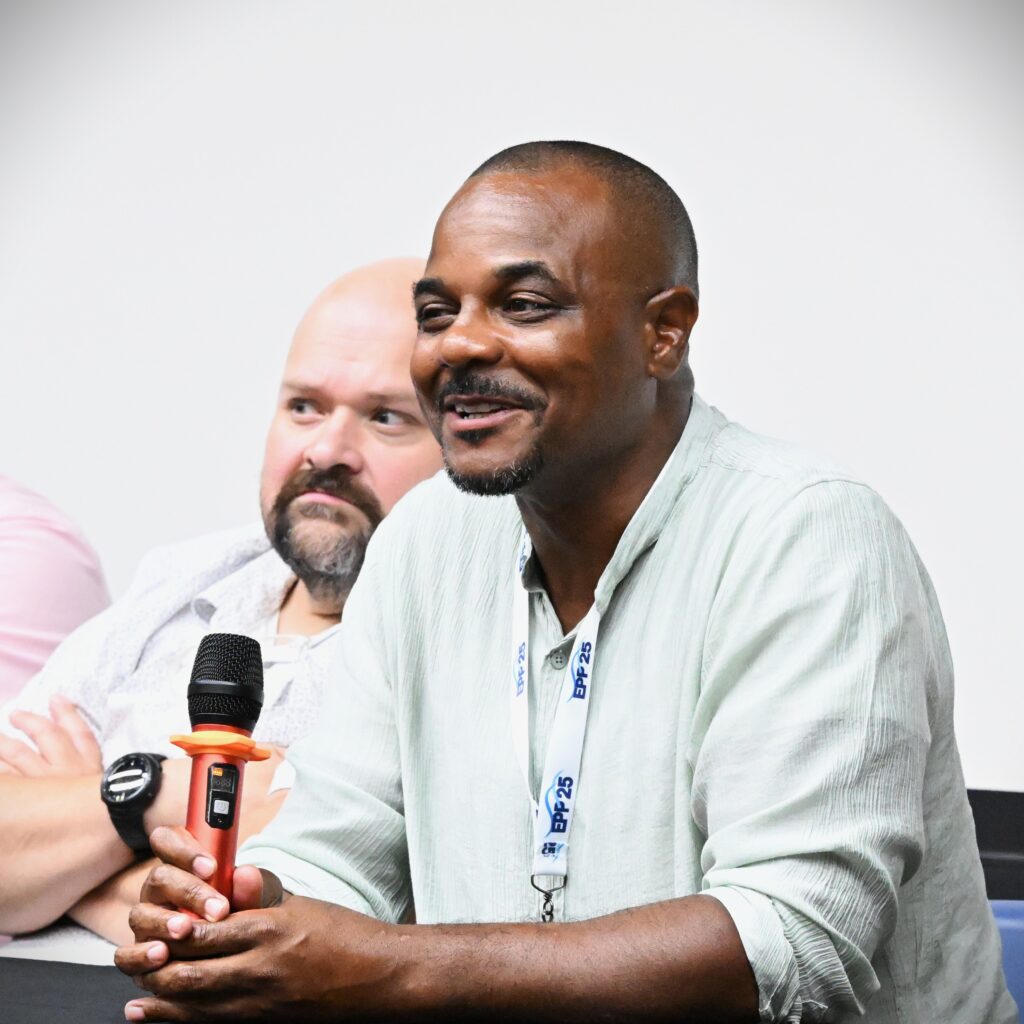 LMRCSC Alum Lonnie Gonsalves, who now works at NOAA NOS, spoke on an Alumni Reflections panel at the 2026 NOAA EPP forum.