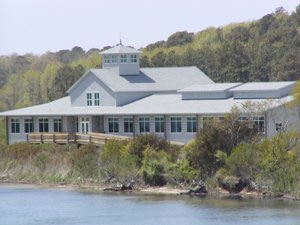 The Paul S. Sarbanes Coastal Ecology Center is just across beautiful Sinepuxent Bay from Assateague Island in Berlin, Maryland.