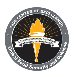 Logo of Center of Excellence for Global Food Security and Defense
