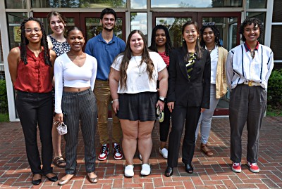 REU marine science 2021 group
