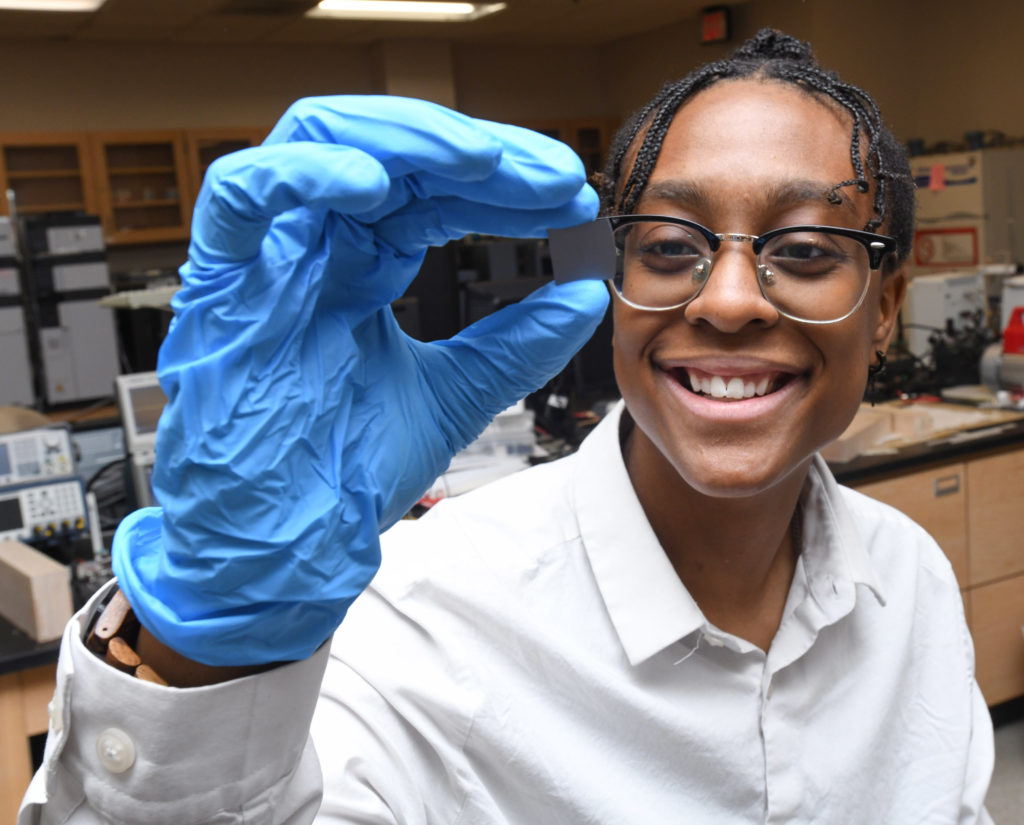 Jaylan Easter, goes by Jay Easter, winner of the 2022 Three Minute Thesis (3MT) Competition.