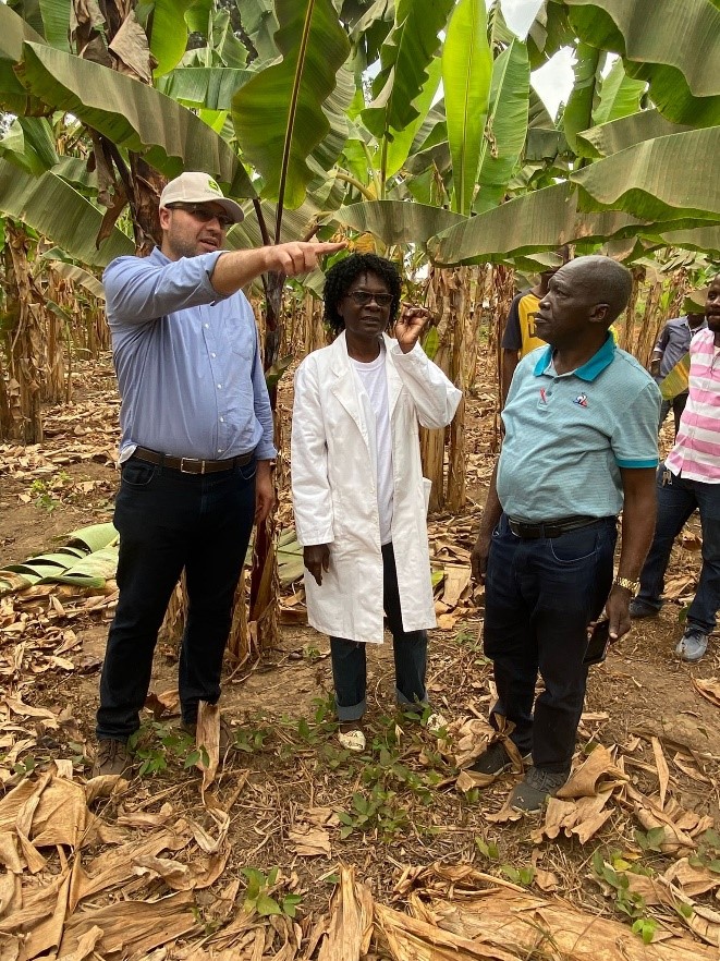 University of Maryland Eastern Shore faculty conduct emerging plant pathology technologies training in Democratic Republic of Congo.