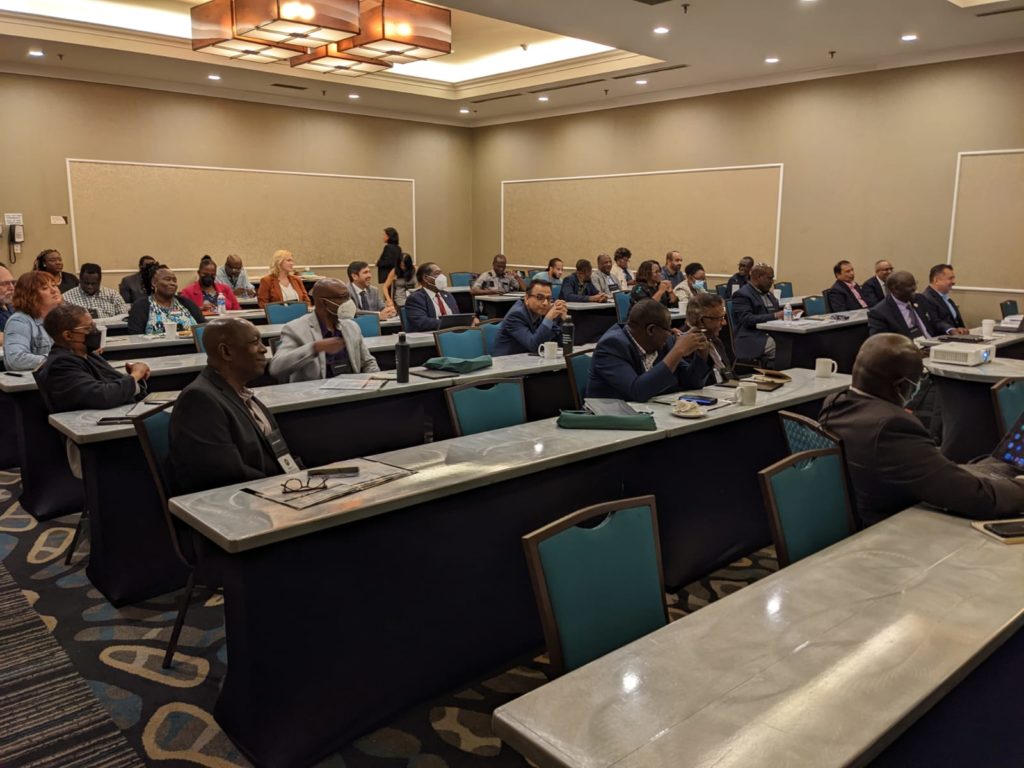 The Center of Excellence for Global Food Security and Defense organized a Global Food Security summit in Atlanta, GA., in 2022.