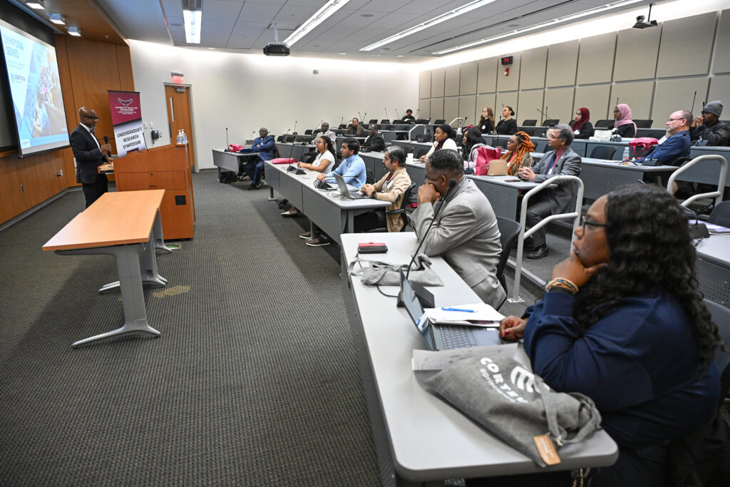 The Student-led Undergraduate Research Symposium was held Dec. 6, 2024.