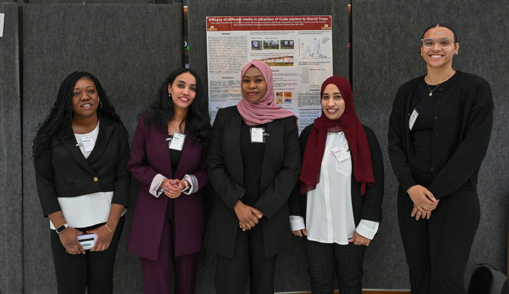 Students take part in Student-led Undergraduate Research Symposium.