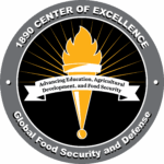Logo of the Center of Excellence for Global Food Security and Defense