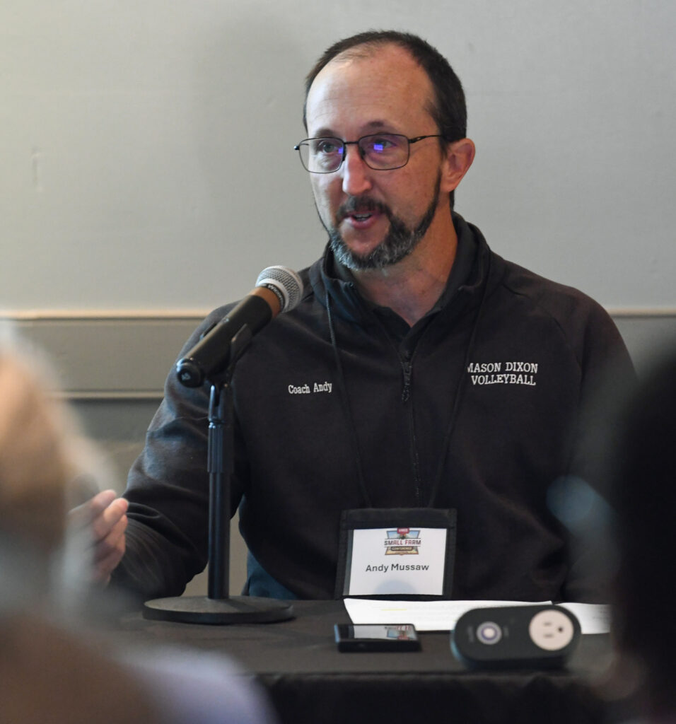 Andy Mussaw, owner of Fresh Source Farms.