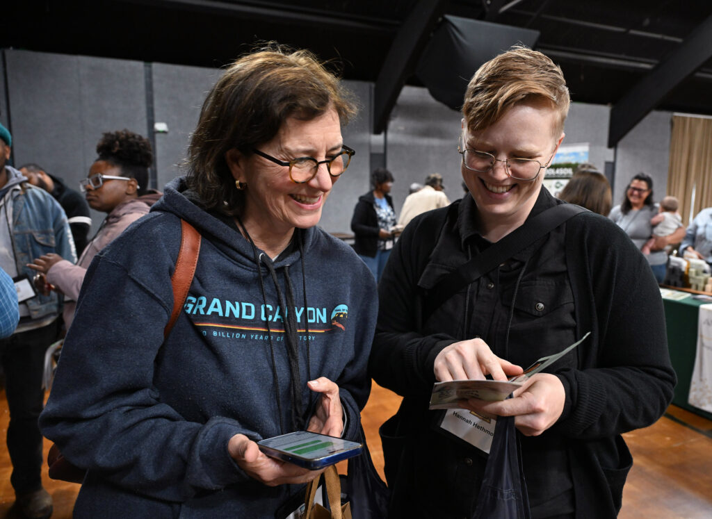 Hannah Hethmon, left, and mother Lori Buongiovanni.