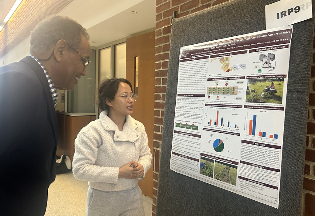 Students showcase research at School of Agricultural and Natural Sciences’ Center for Student Excellence's second Student-led Undergraduate Research Symposium.