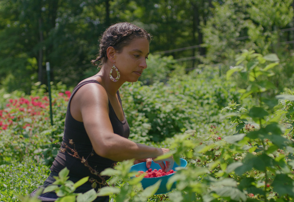 A scene from the documentary, "Farming While Black."